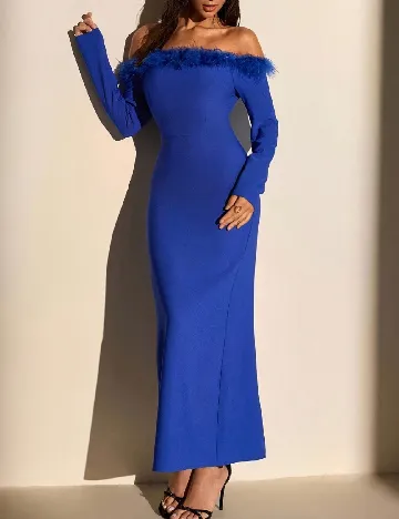 Rochie lunga SHEIN, albastru