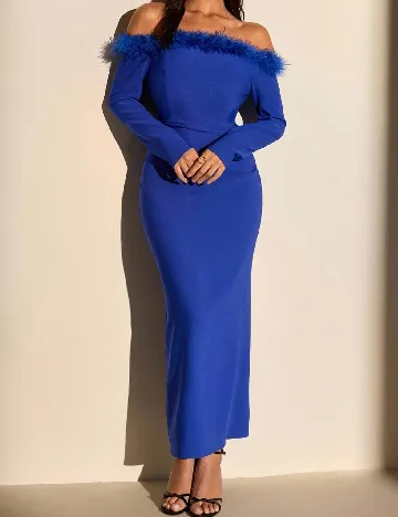 Rochie lunga SHEIN, albastru