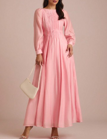 Rochie lunga SHEIN, roz