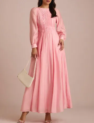 Rochie lunga SHEIN, roz