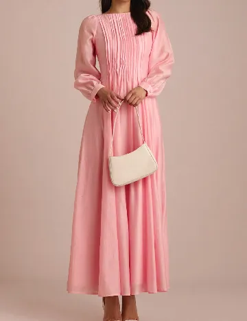 Rochie lunga SHEIN, roz