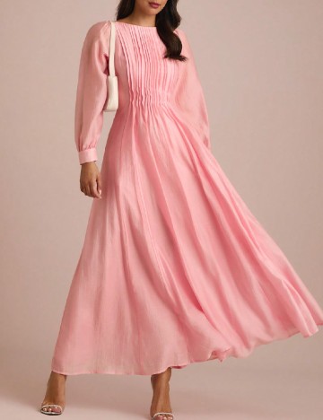 Rochie lunga SHEIN, roz