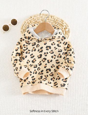 Hanorac Cozy Pixies, animal print