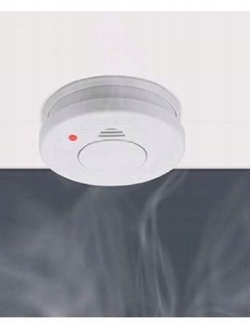 Detector de fum Smartwares, alb