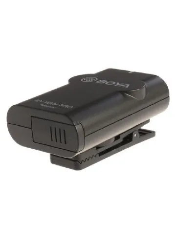 Set microfoane si lavaliera wireless Boya, negru