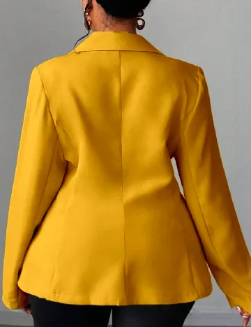 Sacou SHEIN CURVE, galben