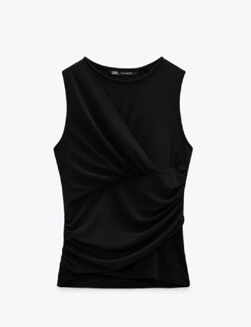 Top Zara, negru