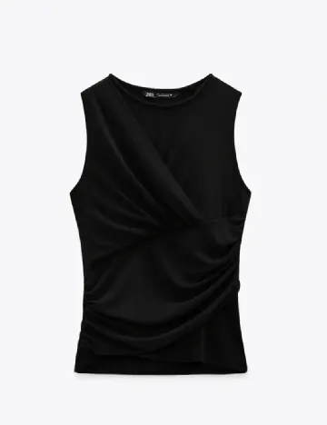 Top Zara, negru