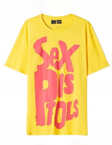 Tricou Bershka, galben