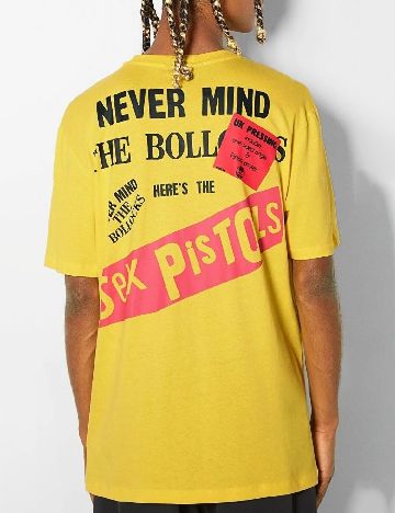 Tricou Bershka, galben