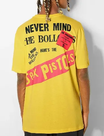 Tricou Bershka, galben