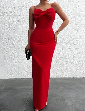 Rochie lunga SHEIN, rosu