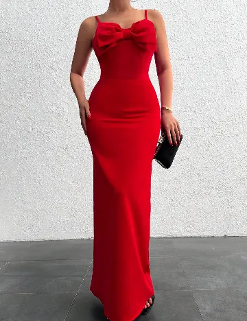 Rochie lunga SHEIN, rosu