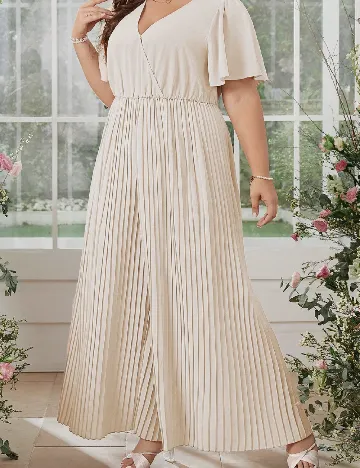 Salopeta SHEIN CURVE, bej