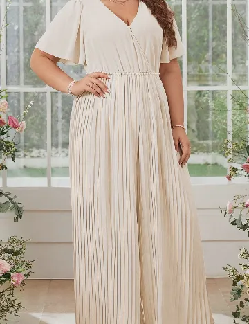 Salopeta SHEIN CURVE, bej