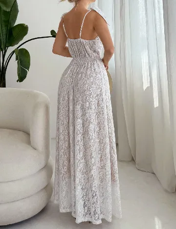 Rochie lunga SHEIN, alb