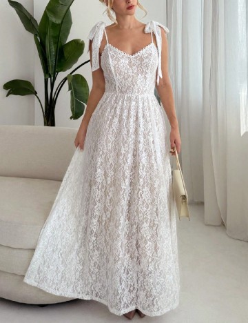 Rochie lunga SHEIN, alb