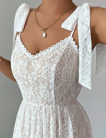 Rochie lunga SHEIN, alb