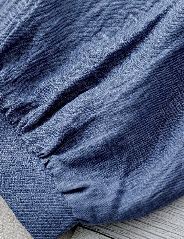 Bluza Emery Rose Curve, albastru