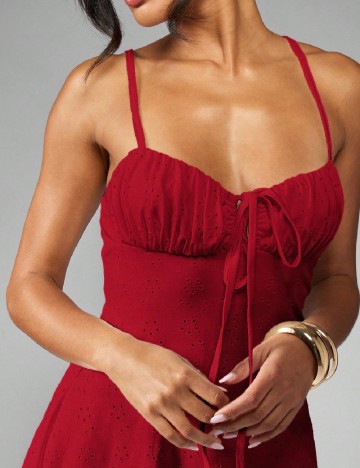 Rochie scurta Missguided, rosu