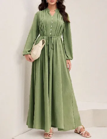 Rochie lunga SHEIN, verde