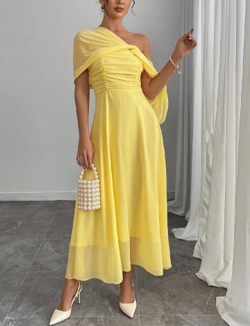 Rochie lunga SHEIN, galben