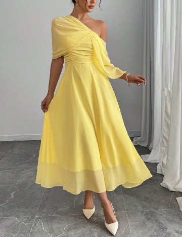 Rochie lunga SHEIN, galben