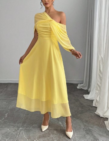 Rochie lunga SHEIN, galben