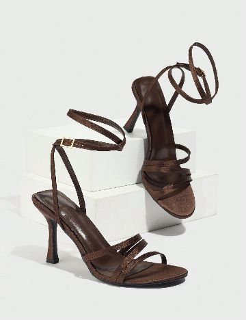 Sandale SHEIN, maro