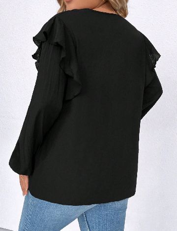 Camasa SHEIN CURVE, negru