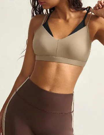 Bustiera SHEIN, bej
