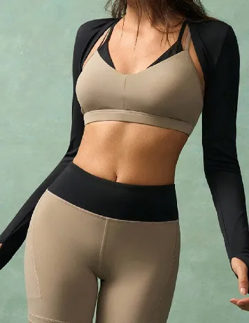 Bustiera SHEIN, bej