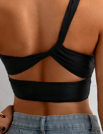 Sutien de baie SHEIN, negru