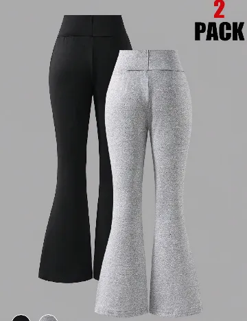 Set pantaloni 2 perechi Shein Kids, mix culori