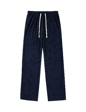 Pantaloni SHEIN, bleumarin