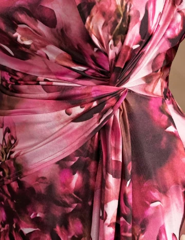 Rochie lunga SHEIN CURVE, roz