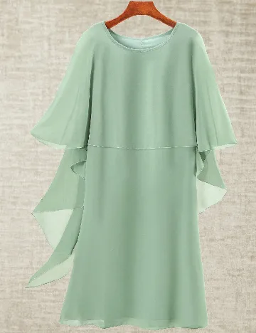 Rochie lunga SHEIN CURVE, verde