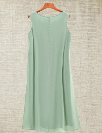 Rochie lunga SHEIN CURVE, verde