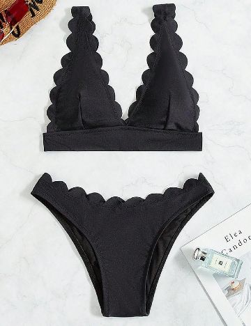 Costum de baie SHEIN, negru