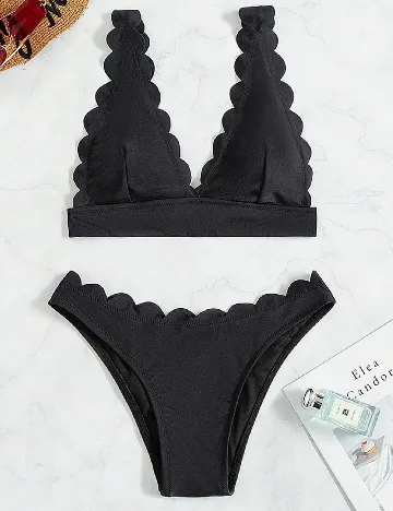 Costum de baie SHEIN, negru
