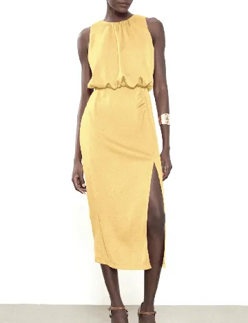 Rochie medie SHEIN, galben