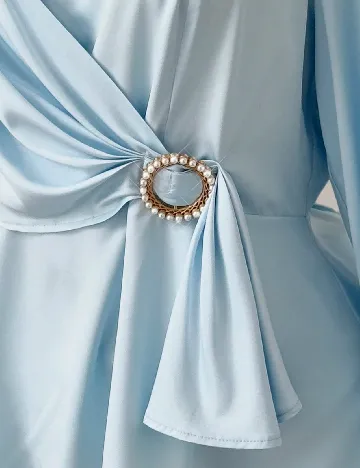 Bluza SHEIN CURVE, albastru