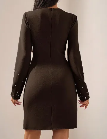 Rochie scurta SHEIN, maro