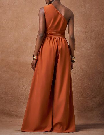 Salopeta SHEIN, caramiziu