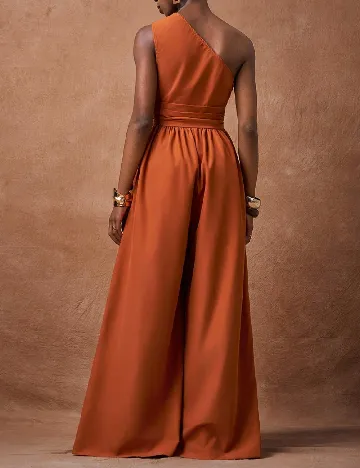 Salopeta SHEIN, caramiziu