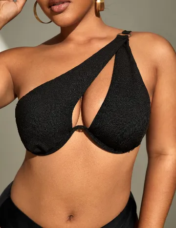 Sutien de baie SHEIN CURVE, negru