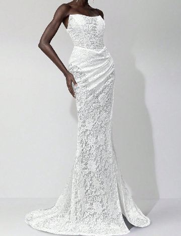 Rochie lunga SHEIN, alb