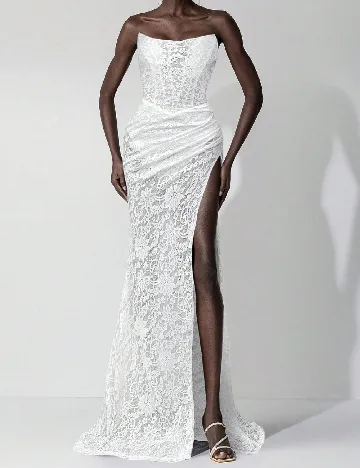 Rochie lunga SHEIN, alb