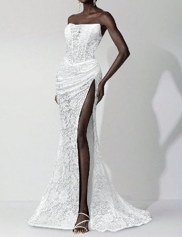 Rochie lunga SHEIN, alb