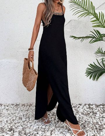 Rochie lunga SHEIN, negru